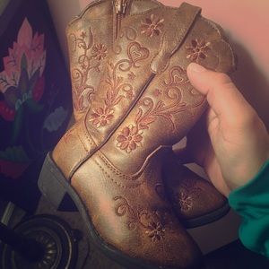 Toddler girl cowboy boots